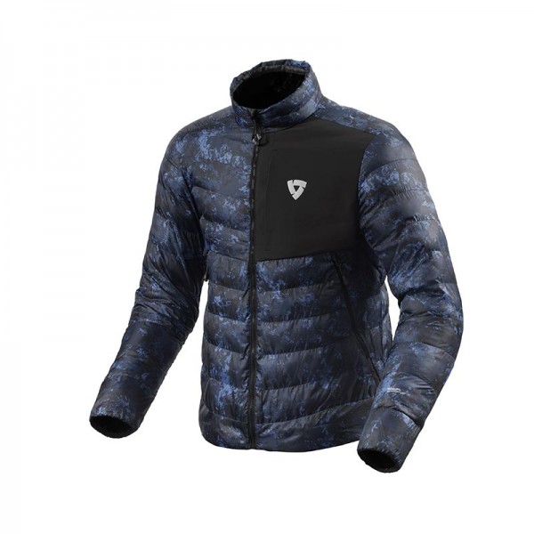 REVIT SOLAR 3 CAMO BLUE JACKET