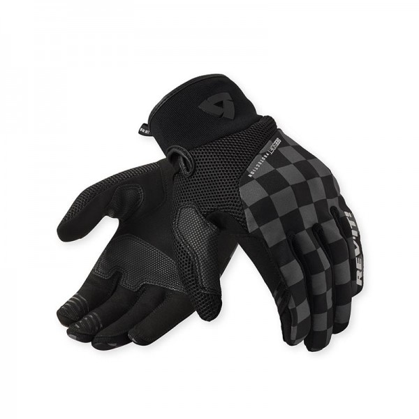 REVIT SURGE BLACK GREY GLOVES
