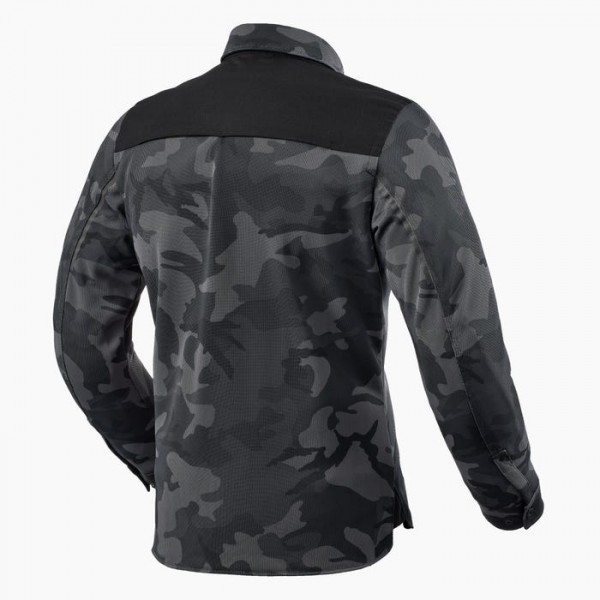 Revit Tracer Air 2 Camo Dark Grey Overshirt Jacket