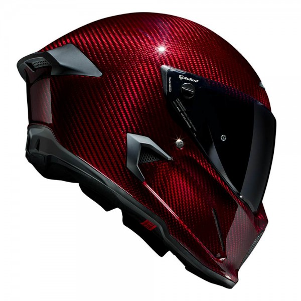 RUROC ATLAS 4.0 CARBON RUBY HELMET