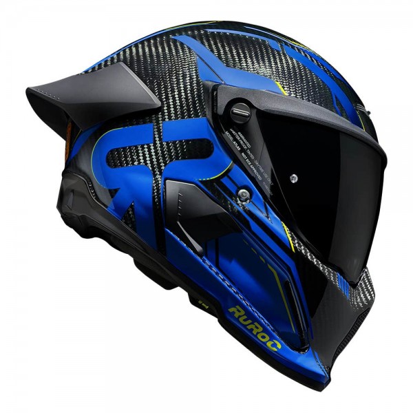 RUROC ATLAS 4.0 TRACK ICE BLUE HELMET