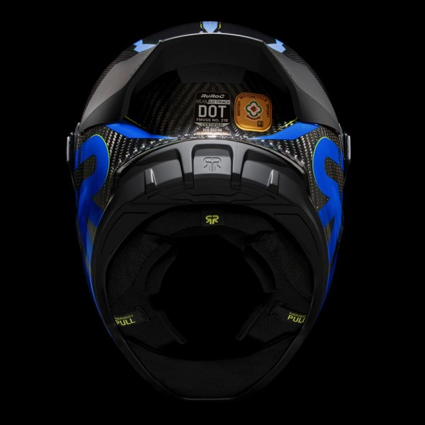 RUROC ATLAS 4.0 TRACK ICE BLUE HELMET