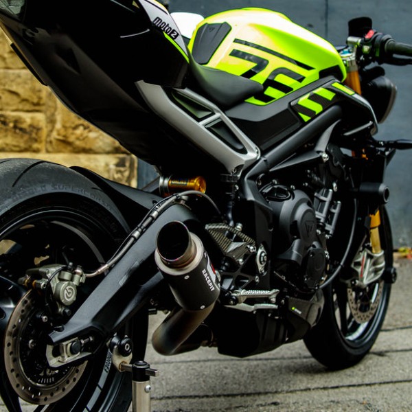 RACEFIT GROWLER FULL SYSTEM FOR TRIUMPH STREET TRIPLE 765 RS 2023-2024