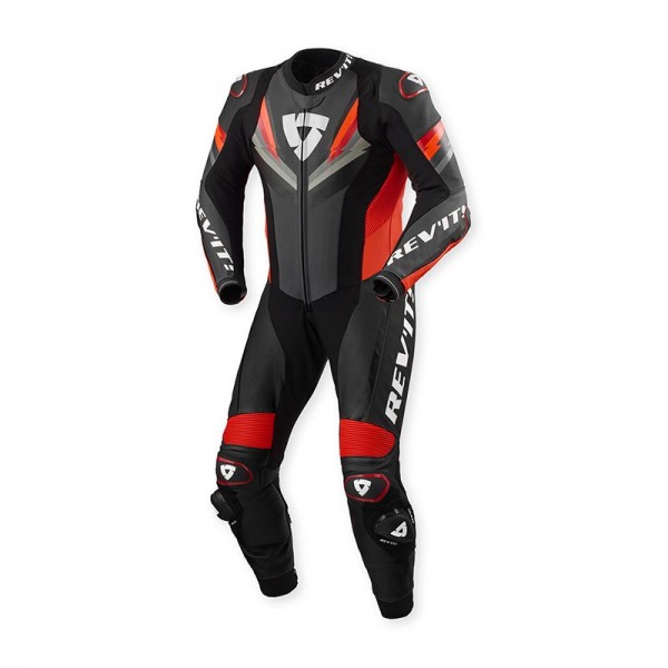 REVIT QUANTUM 3 ANTHRACITE RED SUIT