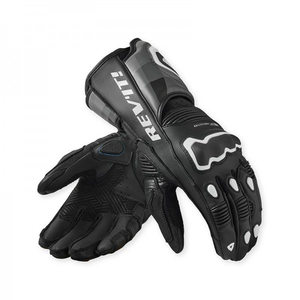 REVIT QUANTUM 3 BLACK WHITE GLOVES