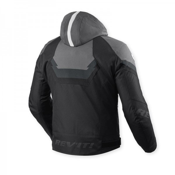 REVIT QUANTUM 3 H2O BLACK GREY JACKET