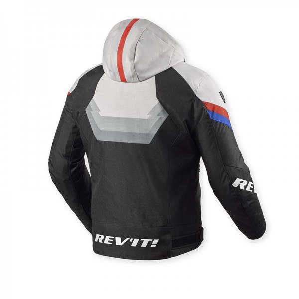 REVIT QUANTUM 3 H2O LIGHT GREY JACKET