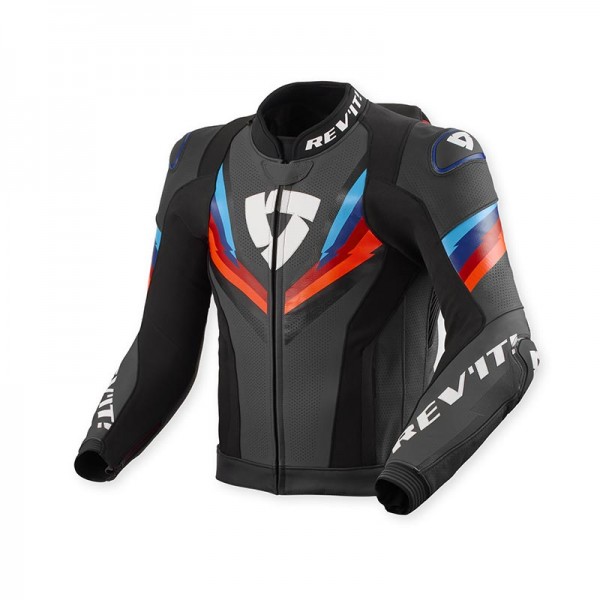 REVIT QUANTUM 3 PRO BLACK BLUE JACKET