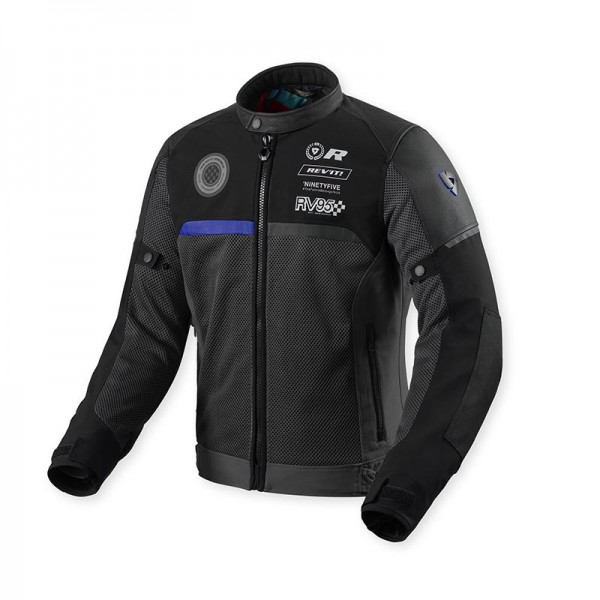 REVIT SWIFTBLADE BLACK BLUE JACKET