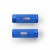 Rizoma Arctic Blue Anodized B-Pro Pegs ∅ 18 Mm Triumph Speed Twin 1200 (2019 - 20) [ Pair ] Part #  PE614U