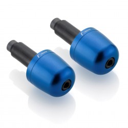 Rizoma Arctic Blue Anodized Bar-End Plug Honda Cb 650 R (2021 - 22) PairPart# MA532U