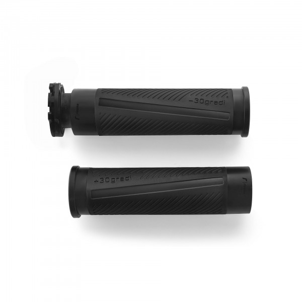 Rizoma Thunder Grey Anodized 30Gradi Ø 22 Mm Honda Cb 1000 R Neo Sport Cafe(2021 - 22) Pair Part# GR220A