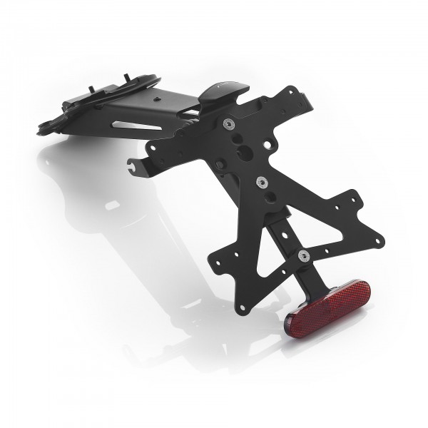 Rizoma Black Anodized Fox License Plate Support Kit Yamaha Mt-09 (2021)  Part# PTS232B