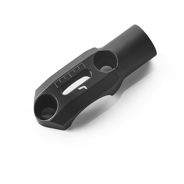Rizoma Black Anodized Mirror Bracket For Ø 22 Mm Handlebar Triumph Speed Twin 1200 (2019 - 20) Part #  BS770B