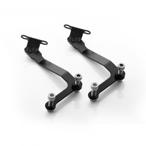Rizoma Black Anodized Mounting Kit For Low Headlight Fairing Triumph Speed Twin 1200 (2019 - 20) Part #  ZTH061B