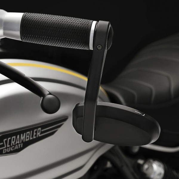 Rizoma Black Anodized Reverse Retro Triumph Bonneville T120 (2016 - 20) Left&Right Part# BS071B