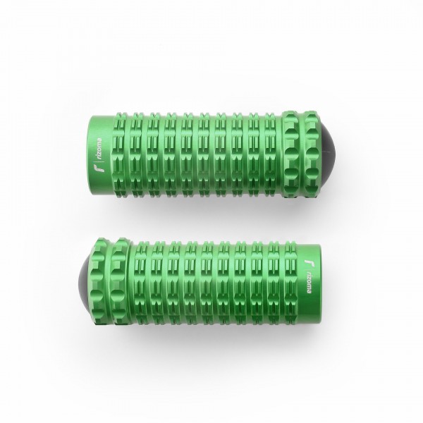Rizoma Silver  Anodized Pro Pegs ∅ 18 Mm Honda Cb 1000 R Neo Sport Cafe(2021 - 22) Pair Part# PE614A