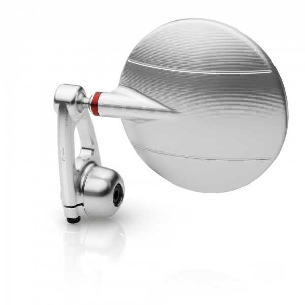 Rizoma Silver Anodized Spy-Arm Ø 94.5 Mm Triumph Trident 660 (2021) (2021) Left&Right Part# BS300A