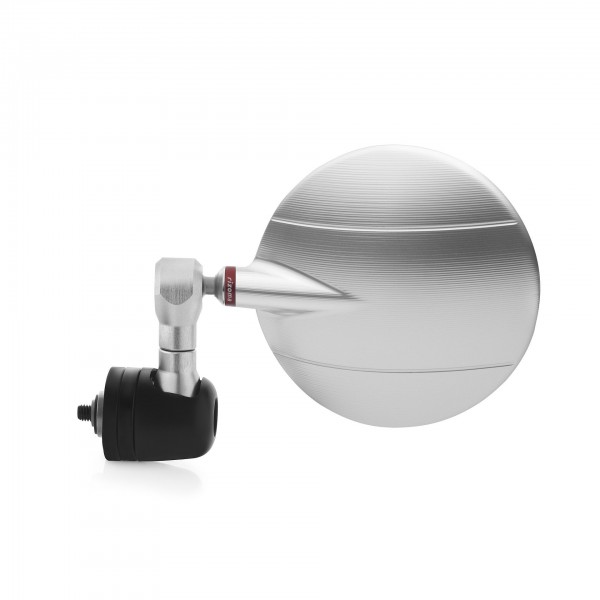 Rizoma Silver Anodized Spy-R Ø 94.5 Mm Triumph Trident 660 (2021) (2021) Left&Right Part# BS294A