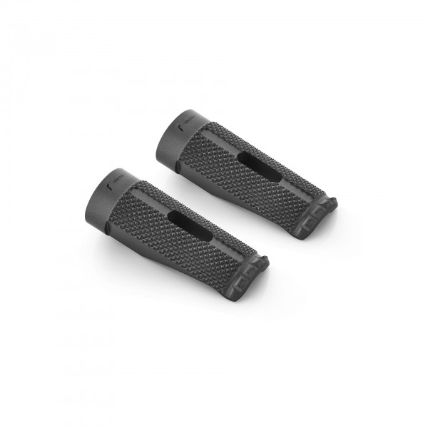 Rizoma Thunder Grey Anodized Pro Pegs ∅ 18 Mm Triumph Trident 660 (2021) (2021) Pair Part# PE614D