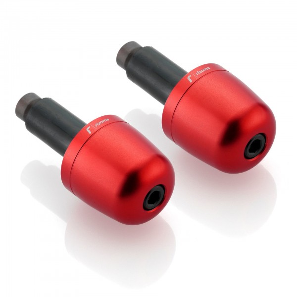 Rizoma Vulcan Red Anodized Bar-End Plug Triumph Speed Twin 1200 (2019 - 20) [ Pair ] Part #  MA530A