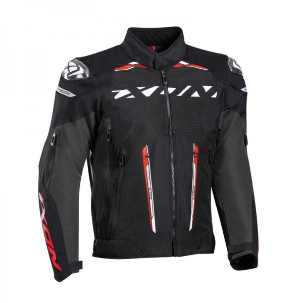 Ixon Blaster Black White Red Jacket