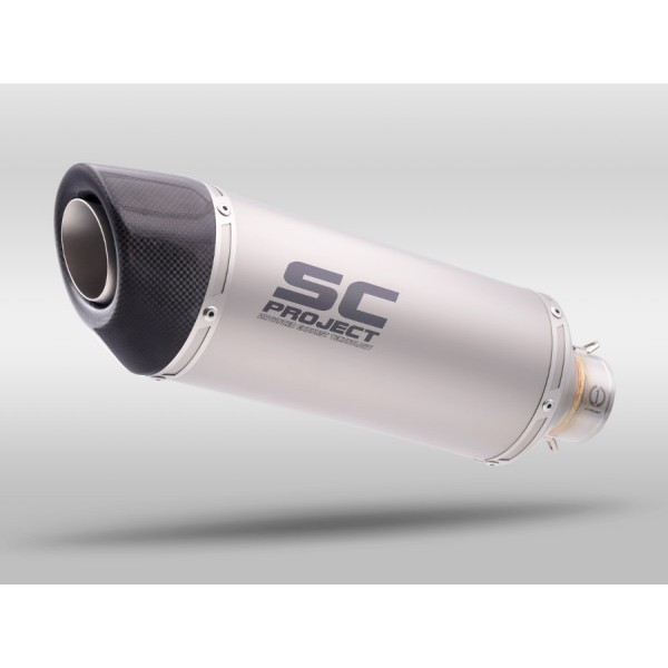 SC-PROJECT PAIR OF OVAL TITANIUM EXHAUSTS FOR DUCATI MONSTER 796 2010–2014 PART # D04B-12T