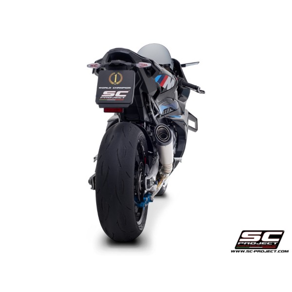SC-PROJECT S1 TITANIUM EXHAUST FOR BMW M 1000 RR 2025 PART # B33F-41T