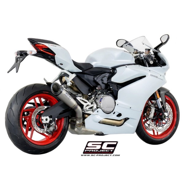 SC-PROJECT S1 TITANIUM EXHAUST FOR DUCATI PANIGALE 959 2016–2019 PART # D20A-T41T