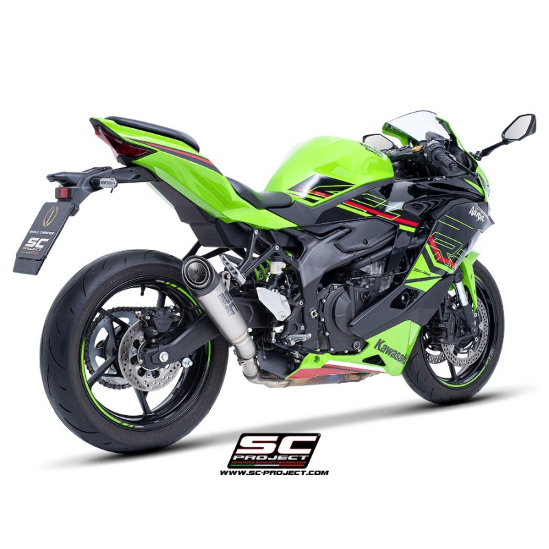 Sc-Project S1 Titanium Exhaust For Kawasaki Ninja Zx-4R 2024 Part # K42A-41T