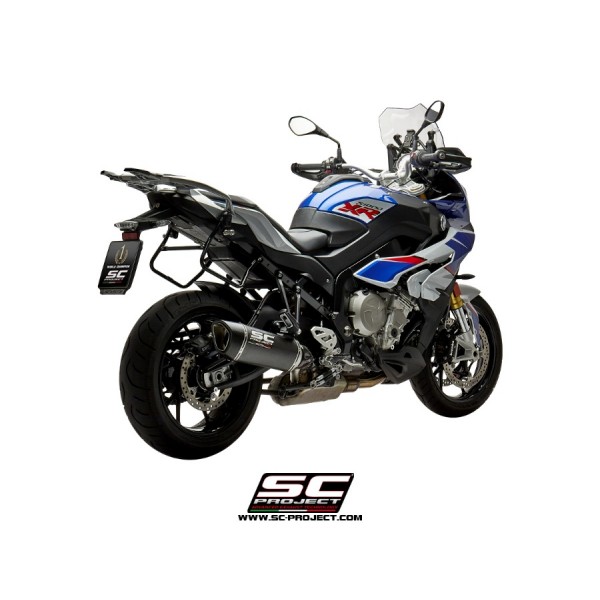 SC-PROJECT SC1-R CARBON FIBRE EXHAUST FOR BMW S 1000 XR 2017–2019 PART # B23A-L91C
