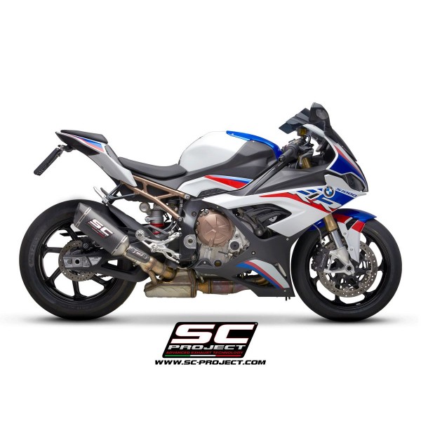 SC-PROJECT SC1-S CARBON EXHAUST FOR BMW S 1000 RR 2020-2024 PART # B33B-124C