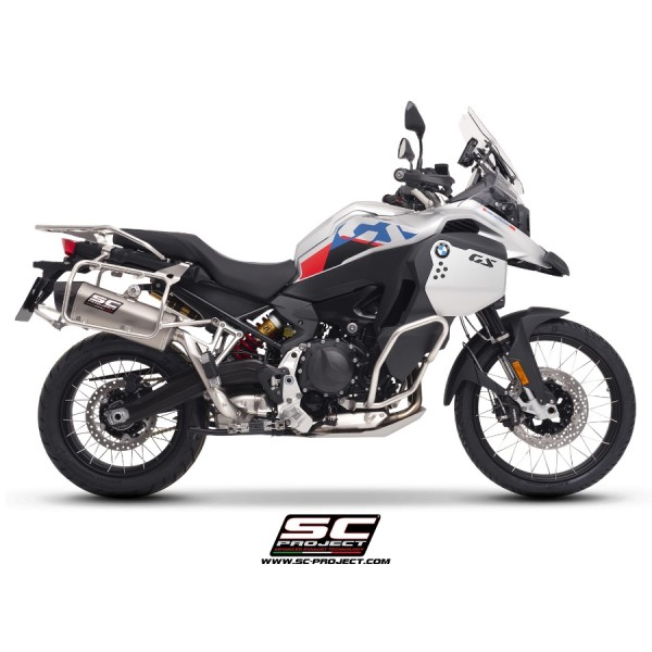 SC-PROJECT X-PLORER II GT TITANIUM EXHAUST FOR BMW F 900 GS ADVENTURE 2024–2025 PART # B42A-119T