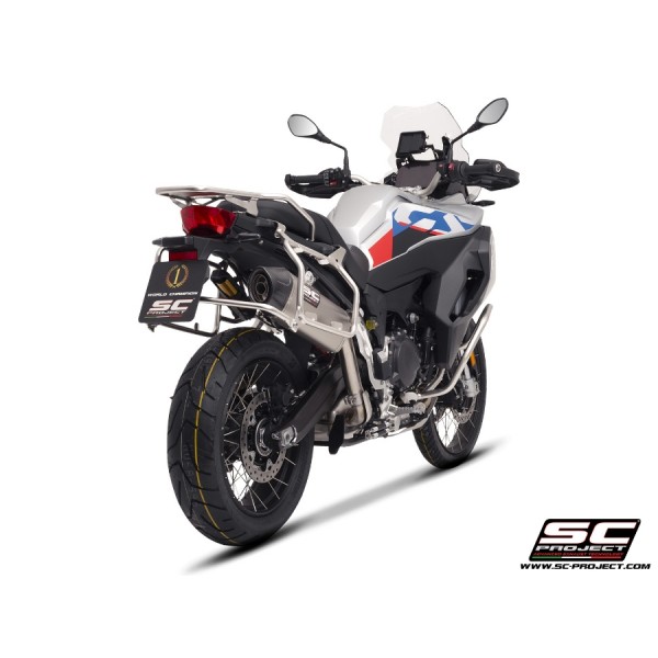 SC-PROJECT X-PLORER II GT TITANIUM EXHAUST FOR BMW F 900 GS ADVENTURE 2024–2025 PART # B42A-119T