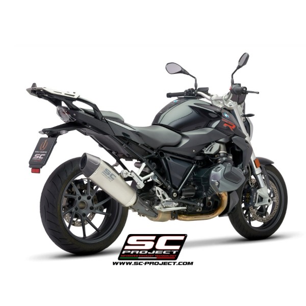 SC-PROJECT X-PLORER II TITANIUM EXHAUST FOR BMW R 1250 R / RS 2019–2020 EURO 4 PART # B35A-122T
