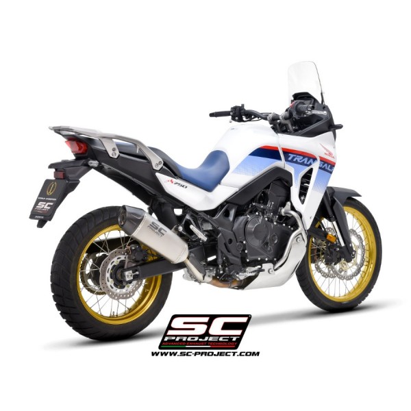 SC-PROJECT X-PLORER II TITANIUM EXHAUST FOR HONDA XL750 TRANSALP 2023-2024 PART # H48A-121T