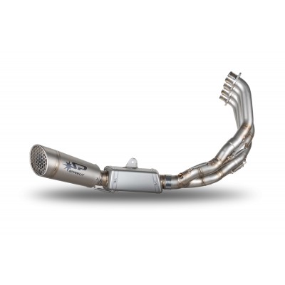 SPARK TITANIUM COMPLETE FULL SYSTEM EXHAUST FOR HANDA CB/CBR 650 R 2019-2023 PART # GHO8838T