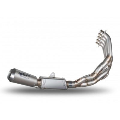 SPARK TITANIUM COMPLETE FULL SYSTEM EXHAUST FOR HONDA CB/CBR 650 R 2019-2023 PART # GHO8842T