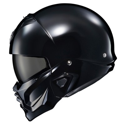 SCORPION USA COVERT 2 SOLID BLACK HELMET