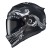 SCORPION USA COVERT FX EL MALO MATTE BLACK WHITE HELMET