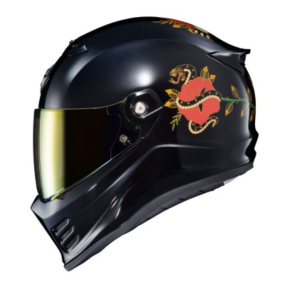 SCORPION USA COVERT FX THE LITAS BLACK HELMET