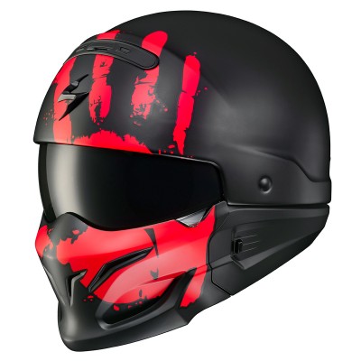 SCORPION USA COVERT URUK MATTE RED HELMET