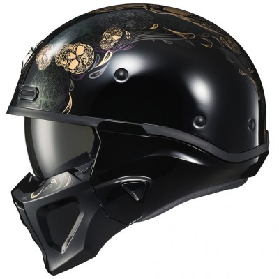SCORPION USA COVERT X KALAVERA BLACK HELMET