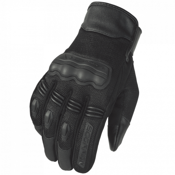 SCORPION USA DIVERGENT BLACK GLOVES
