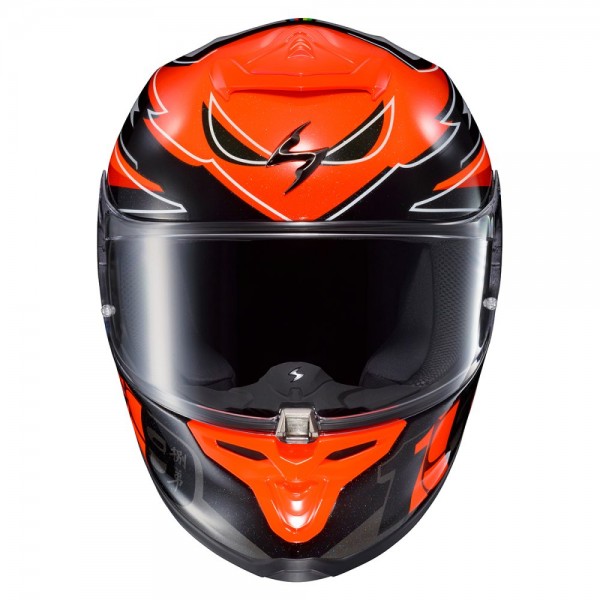 SCORPION USA EXO-R1 AIR ALVARO BAUTISTA RED BLACK WHITE HELMET