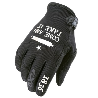 SCORPION USA MOTO-FLEX LONE STAR BLACK GLOVES
