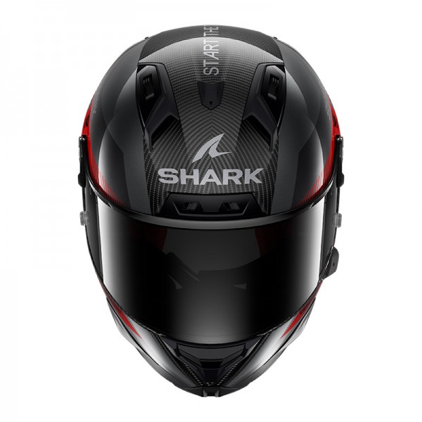 SHARK AERON GP FIM2 MOTOGP ANTHRACITE RED HELMET