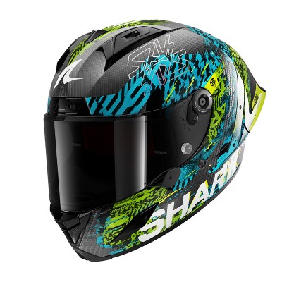 SHARK AERON GP FIM2 SPEED-VIB YELLOW HELMET