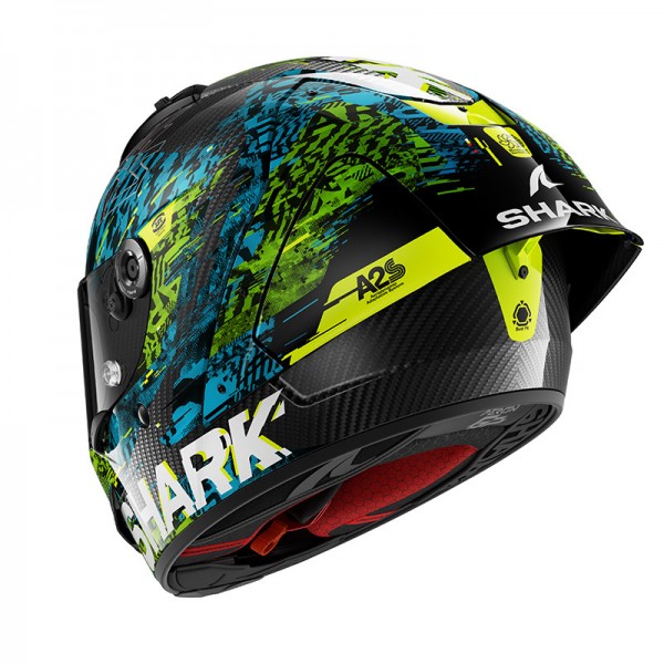 SHARK AERON GP FIM2 SPEED-VIB YELLOW HELMET