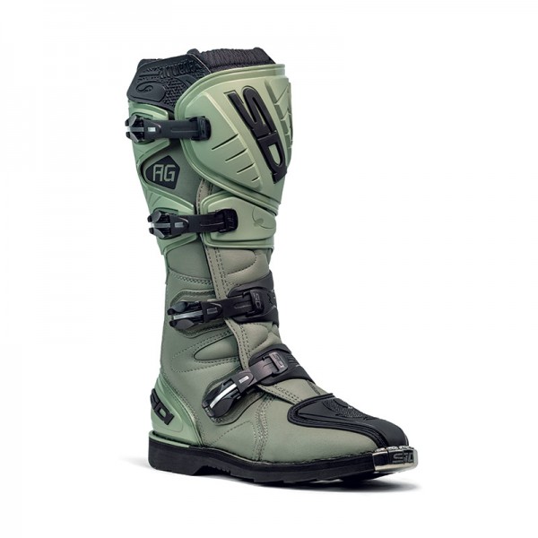 SIDI AGUEDA ARMY BLACK BOOTS